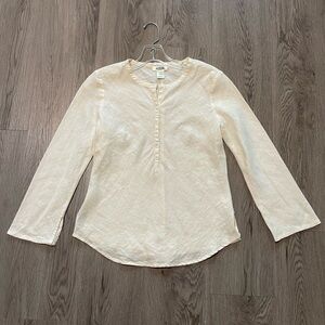 Y2K Old navy linen blouse
